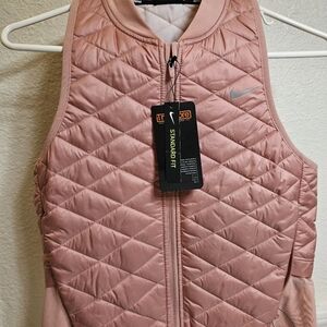 NIKE -  Pink Quilted Vest